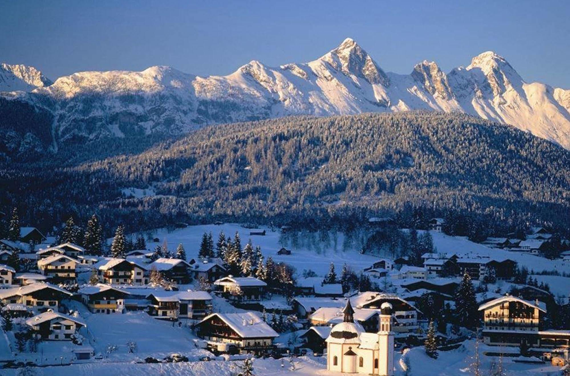 Hotel Wetterstein Seefeld Seefeld in Tirol Bagian luar foto